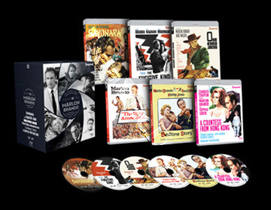 Marlon Brando Collection |Vol 1 |Imprint | Sayonara / The Fugitive Kind / One-Eyed Jacks / The Ugly American / Bedtime Story / A Countess from Hong Kong  |   Blu-Ray
